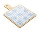 Jogo de Tábua e Bandeja Mosaico Bambu, blue | WestwingNow