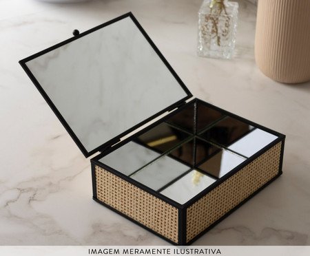 Porta-jóias Espelhada Toscana ll | Westwing