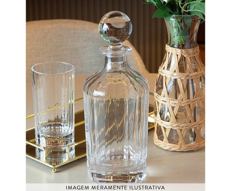 Garrafa para Whisky Listras | Westwing