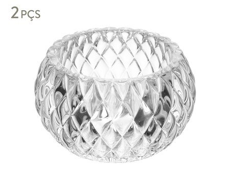 Jogo de Porta-Velas Spikes | Westwing