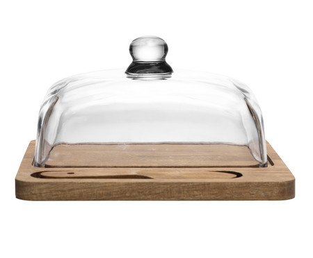 Manteigueira com Faca Lignum | Westwing