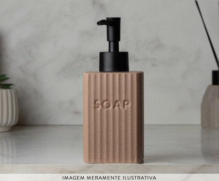 Porta-sabonete Líquido Rawlux Terracota | Westwing