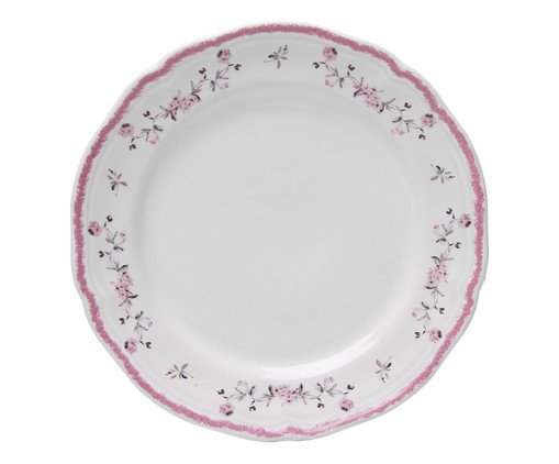 Prato para Sobremesa Florescer Rosa, pink | WestwingNow