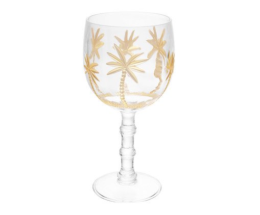 Taça Palm Wolff Gold, multicolor | WestwingNow