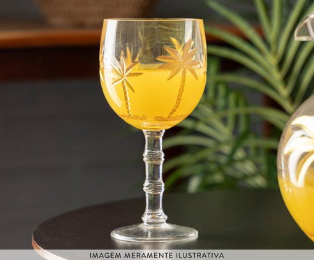 Taça Palm Wolff Gold | Westwing