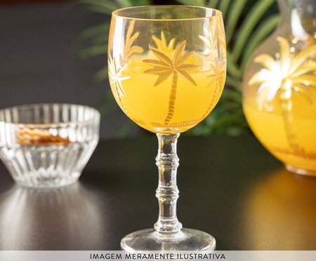 Taça Palm Wolff Gold | Westwing