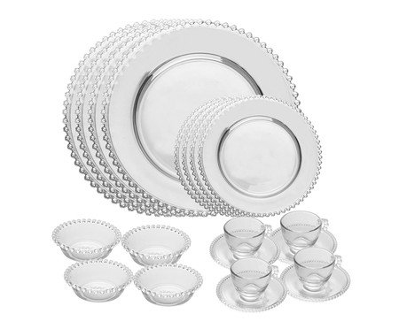 Aparelho de Jantar em Cristal Pearl | Westwing