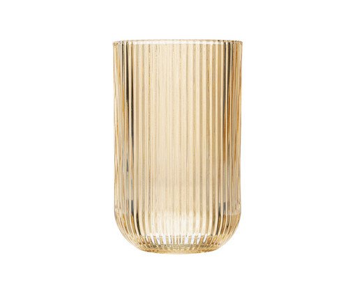 Copo Alto Lines Âmbar Metalizado, Ambar | WestwingNow