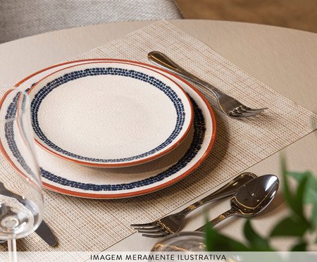 Lugar Americano Weave Bege | Westwing