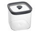 Porta-mantimento Square Cinza - 700ml, transparent | WestwingNow
