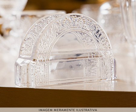 Porta-guardanapos de Cristal Mauve | Westwing