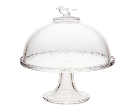 Prato com Pé com Tampa Bird | Westwing