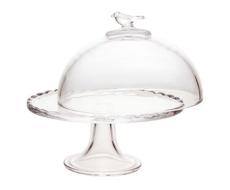 Prato com Pé com Tampa Bird | Westwing