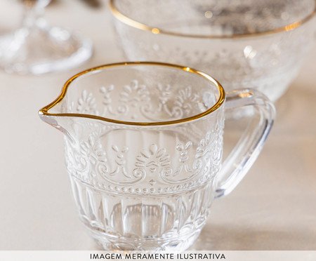 Leiteira com Fio Dourado Mauve | Westwing