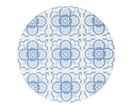 Jogo de Petisqueira com Bandeja e Colher Mosaico | Westwing