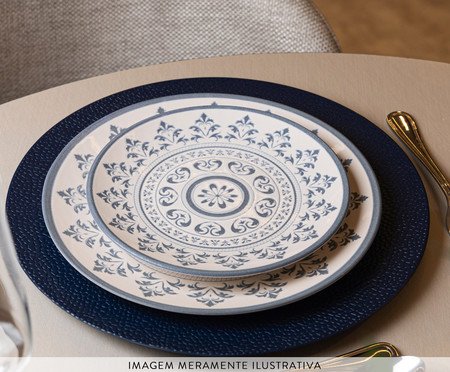 Prato para Sobremesa Porto Azul | Westwing