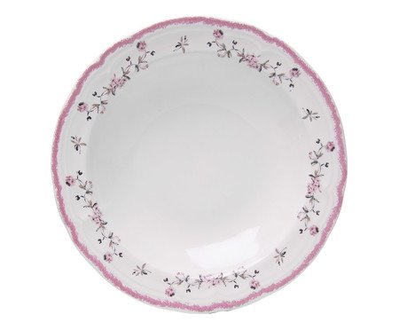 Prato Fundo Florescer Rosa | Westwing