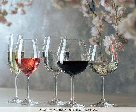Jogo de Taças para Vinho Verônica | Westwing