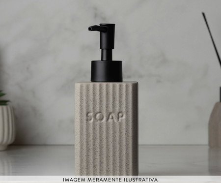 Porta-sabonete Líquido Rawlux Cinza | Westwing