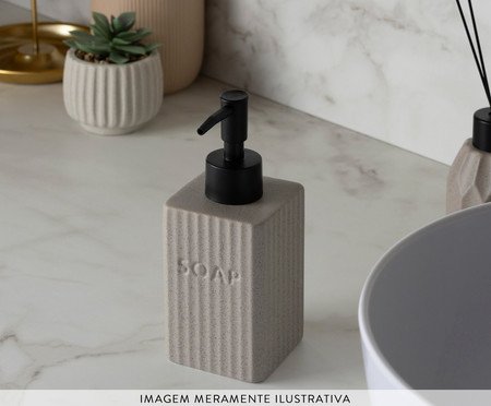 Porta-sabonete Líquido Rawlux Cinza | Westwing