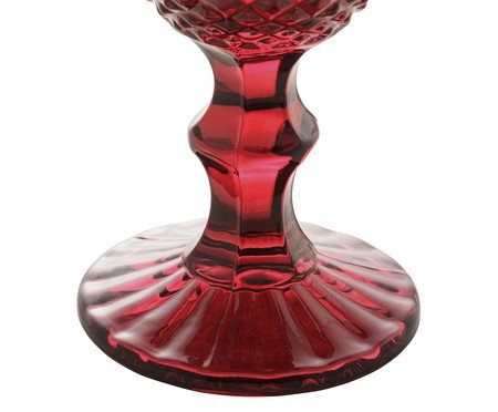 Taça para Água Brand Vermelho | Westwing