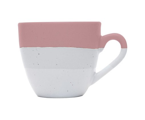 Caneca de Cerâmica Ombré Rosa, pink | WestwingNow