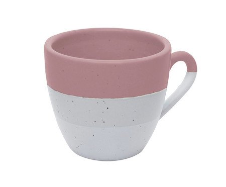 Caneca de Cerâmica Ombré Rosa | Westwing