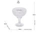 Taça para Sobremesa de Cristal Ecológico Queen, transparent | WestwingNow
