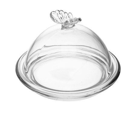 Prato para Doce com Tampa Butterfly | Westwing