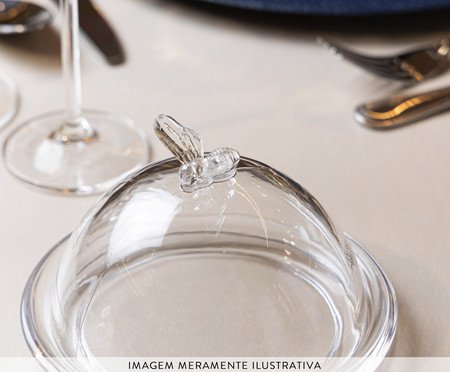 Prato para Doce com Tampa Bee | Westwing