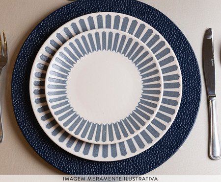 Prato para Sobremesa Mediterrâneo Azul | Westwing