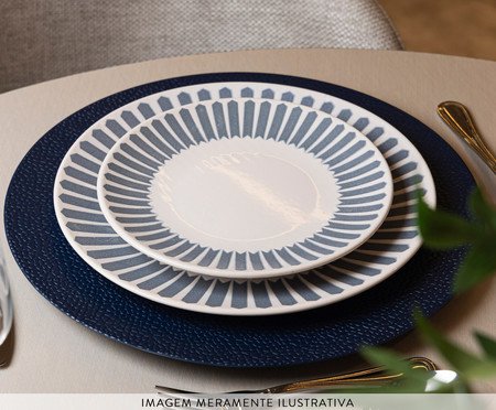 Prato para Sobremesa Mediterrâneo Azul | Westwing