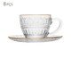 Jogo de Xícaras para Café com Fio Dourado Mauve, transparent | WestwingNow