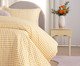 Duvet Mini Vichy Mostarda 200 Fios, yellow | WestwingNow