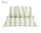 Jogo de Cobre-Leito Listras Bold Verde Menta 200 Fios, green | WestwingNow