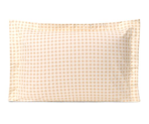 Fronha Mini Vichy Areia, beige | WestwingNow