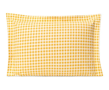 Fronha Mini Vichy Mostarda | Westwing