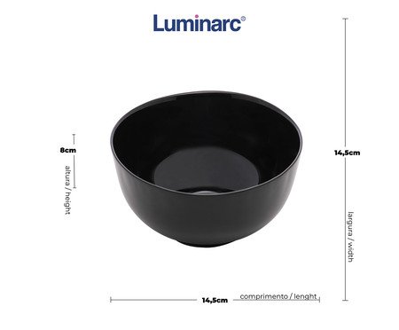 Bowl Opalino Diwali Preto | Westwing