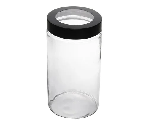 Porta-mantimento com Visor em Acrilíco Basic Sydney, transparent | WestwingNow