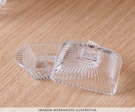 Manteigueira em Cristal Renaissance | Westwing