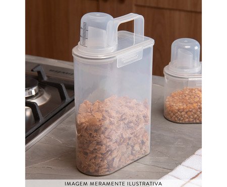 Pote Hermético com Copo Medidor Erlian ll | Westwing
