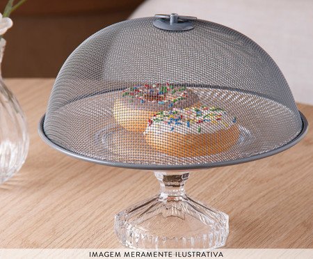 Tela Protetora para Alimentos Vezzini Cinza | Westwing