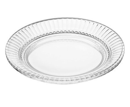 Prato para Doce em Cristal com Tampa Empire | Westwing