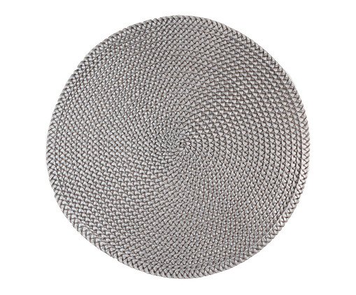 Lugar Americano Fresno Metalizado Prateado, silver or metallic | WestwingNow