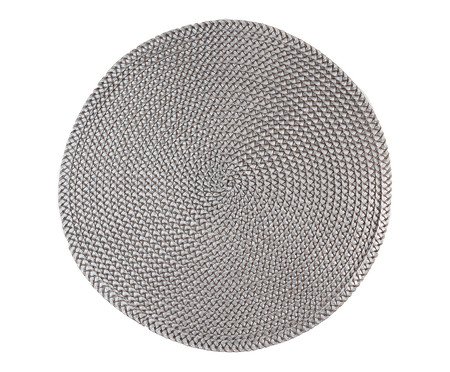 Lugar Americano Fresno Metalizado Prateado | Westwing