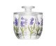 Manteigueira Francesa em Cristal Lavanda Hand Painting, transparent | WestwingNow