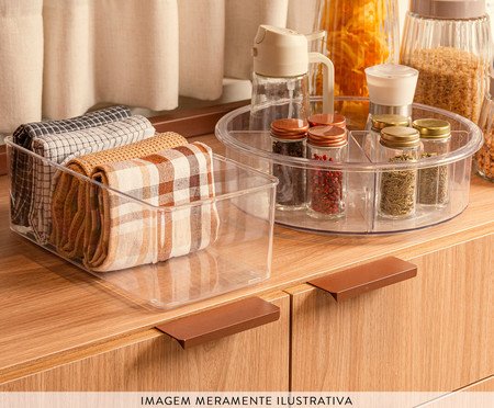 Pote com Tampa Taupe - 1,7L | Westwing