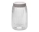 Pote com Tampa Taupe - 1,7L, transparent | WestwingNow