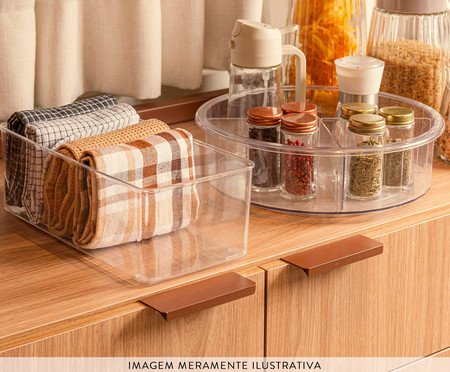 Pote com Tampa Taupe - 1,270L | Westwing