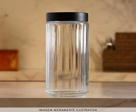 Pote com Visor em Acrilíco Sydney - 1,830L | Westwing